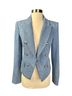 Veronica Beard 100% Cotton Solid Blue Blazer Size 2 - photo 5