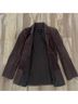 rue21 100% Leather Solid Brown Leather Jacket Size M - photo 4
