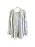 Blanc Noir Gray White Track Jacket Size L - photo 1