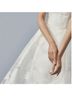 Amsale Jacquard White Cocktail Dress Size 4 - photo 5