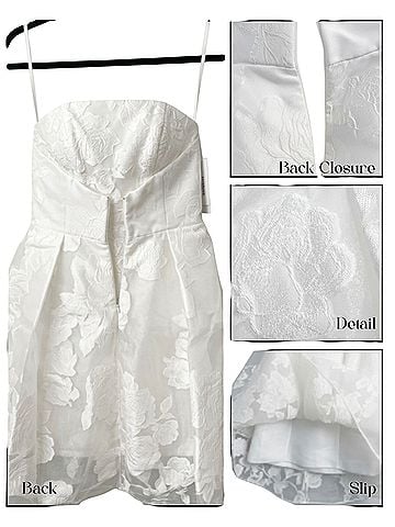 Amsale Romantic Modern Cocktail Dress (view 2)