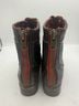 Freebird 100% Leather Solid Black Red Brown Ankle Boots Size 8 - photo 3