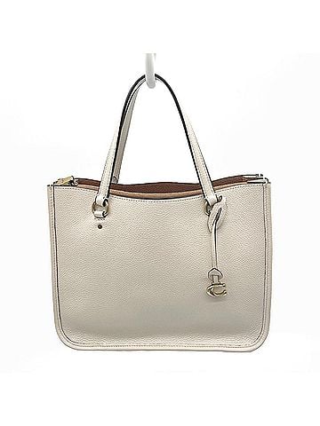 Coach COACH Tyler Carryall 28 Shoulder Bag Tote C3460 Leather Beige Women's (view 1)
