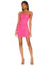 Superdown 97% Nylon 3% Spandex 100% Polyester Pink Cocktail Dress Size S - photo 1