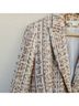 Veronica Beard Multi Color Ivory Tan Blazer Size 4 - photo 5