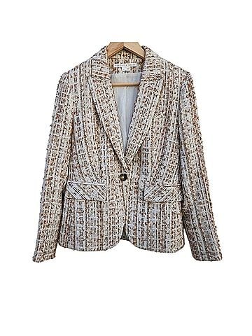 Veronica Beard Boucle Tweed Dickey Blazer (view 1)