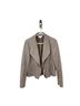 Carmen Marc Valvo Tan Burgundy Jacket Size S - photo 8