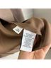 Carmen Marc Valvo Tan Burgundy Jacket Size S - photo 7