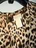 Chico's Animal Print Brown Black Sleeveless Blouse Size S - photo 4