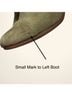 Rag & Bone 100% Suede Solid Green Brown Ankle Boots Size EU 39 - photo 12