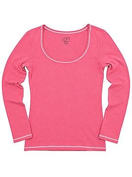 Ann Taylor LOFT Long Sleeve Top (view 1)