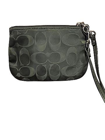 Coach Coach signature gray/charcoal Wristlet (view 2)