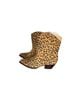 Schutz Animal Print Black Brown Ankle Boots Size 6 - photo 3