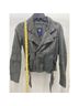 G-Star 100% Lambskin 100% Cotton 100% Polyester Gray Leather Jacket Size S - photo 10