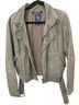 G-Star 100% Lambskin 100% Cotton 100% Polyester Gray Leather Jacket Size S - photo 1