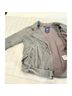 G-Star 100% Lambskin 100% Cotton 100% Polyester Gray Leather Jacket Size S - photo 7