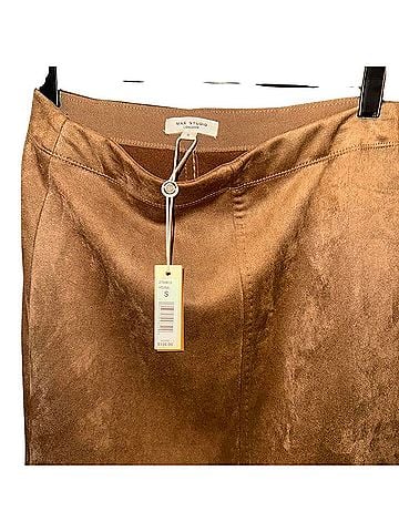 Max Studio Faux Leather Skirt (view 2)