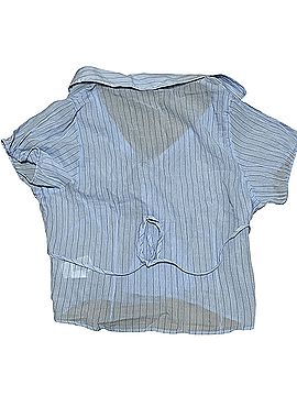 American Eagle Outfitters Short Sleeve Button-Down Shirt (view 2)