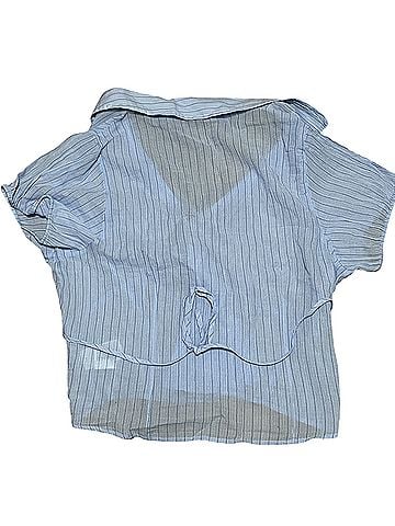 American Eagle Outfitters Short Sleeve Button-Down Shirt (view 2)