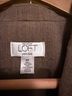 Ann Taylor LOFT 100% Wool Brown Blazer Size 6 (petite) - photo 3