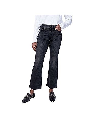 Rag & Bone Nina High-Rise Ankle Flare Jeans (view 1)