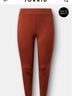 Torrid Solid Brown Leggings Size 3X - photo 7