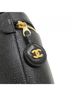 Chanel 100% Leather Black Chanel 1998 handbag One size - photo 5
