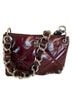 Tory Burch Burgundy Leather Clutch One size - photo 1