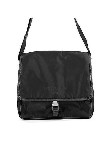 Prada Prada shoulder bag, handbag, nylon, PRADA black, (view 1)