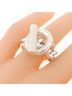 Hermès 100% Sterling Silver Multi Color Hermes Hermès Croisette Ring One size - photo 5