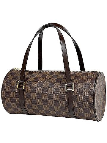 Louis Vuitton Louis Vuitton Papillon 26 handbag, barrel-shaped, Damier pattern, brown, N51304, women's. (view 1)