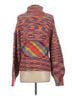 STAUD 100% Polyester Color Block Orange Staud Pullover Sweater Size S - photo 2