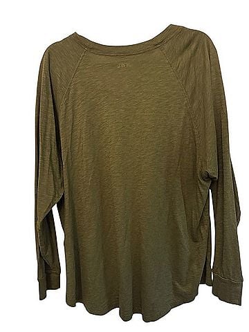 Madewell MWL Henley Long-Sleeve Tee Long Sleeve Henley (view 2)
