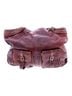 HOBO 100% Leather Solid Burgundy Brown Shoulder Bag One size - photo 3