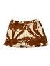 Urban Outfitters Floral Brown Ivory Skort Size XS - photo 2