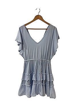 Daily Practice By Anthropologie Tiered Ruffle Dress Casual Dress (view 1)