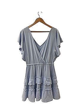 Daily Practice By Anthropologie Tiered Ruffle Dress Casual Dress (view 2)