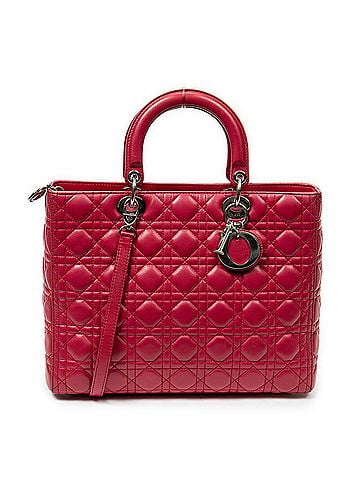 Dior Large Lady Dior Zip (view 1)