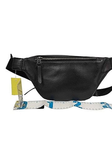 Coach COACH Body Bag, Signature Thompson C5386, Black Canvas Leather, Men's (view 2)
