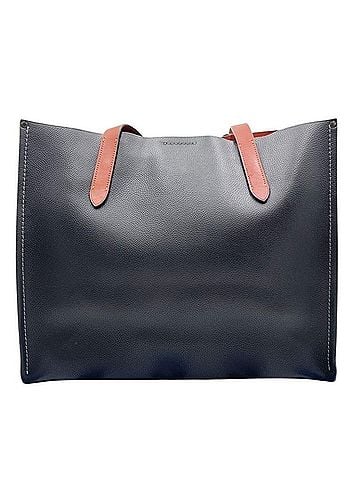 Coach COACH Tote Bag, Relate CH756, Black/Brown Leather, Women's (view 2)