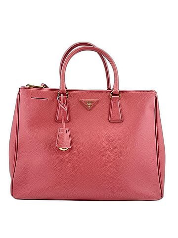 Prada PRADA Galleria Handbag Shoulder Bag Pink (view 1)