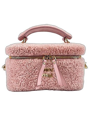 Miu Miu Miu Miu Miu Vanity Case Handbag Shoulder Bag Pink (view 1)