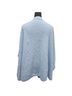Neiman Marcus 100% Cashmere Blue Poncho One size - photo 2