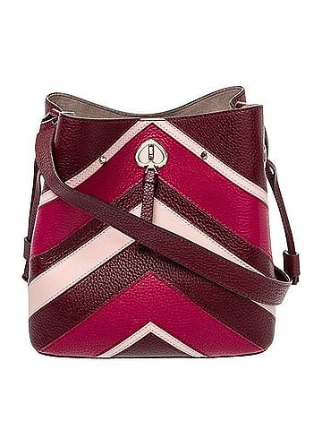 Kate Spade New York Marti Chevron Small Bucket Bag Leather Shoulder Bag (view 1)