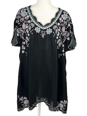 Johnny Was C25419-5 Short Sleeve Blouse (view 1)