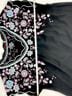 Johnny Was 100% Cupramonium Floral Black Pink Short Sleeve Blouse Size XL - photo 13