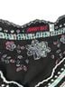Johnny Was 100% Cupramonium Floral Black Pink Short Sleeve Blouse Size XL - photo 3