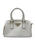 Prada 100% Leather White PRADA Saffiano Handbag White One size - photo 2