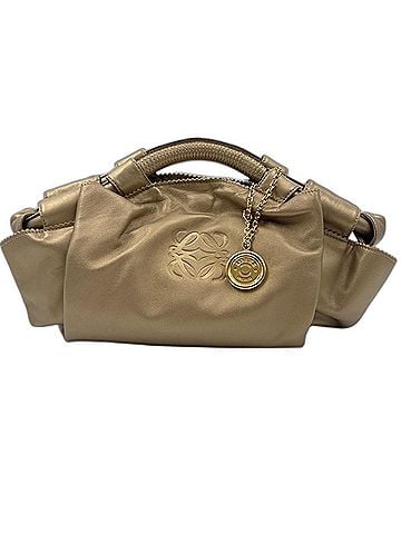 Loewe LOEWE Nappa Aire Handbag Gold (view 1)