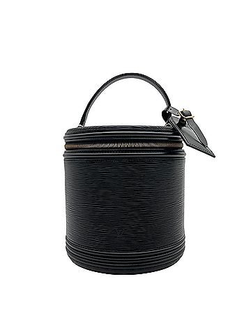 Louis Vuitton LOUIS VUITTON Cannes Epi Vanity Bag Handbag Cosmetic Pouch Leather Noir Black Gold Hardware Women's B (view 2)